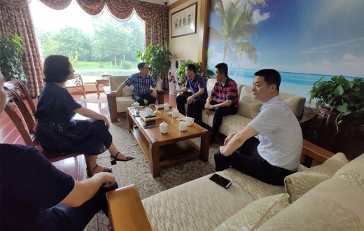 北京燃?xì)饧瘓F(tuán)定安有限公司賀總等一行到公司考察