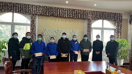 春節(jié)送溫暖，四川森普管材股份有限公司慰問困難職工