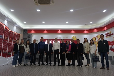 德陽市“兩新”組織黨建指導(dǎo)站第四指導(dǎo)組、羅江區(qū)、德陽經(jīng)開區(qū)兩新組織蒞臨四川森普管材股份有限公司考察、交流